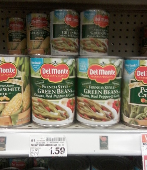 Coupons for Del Monte Vegetables