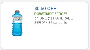 Coupons for Powerade