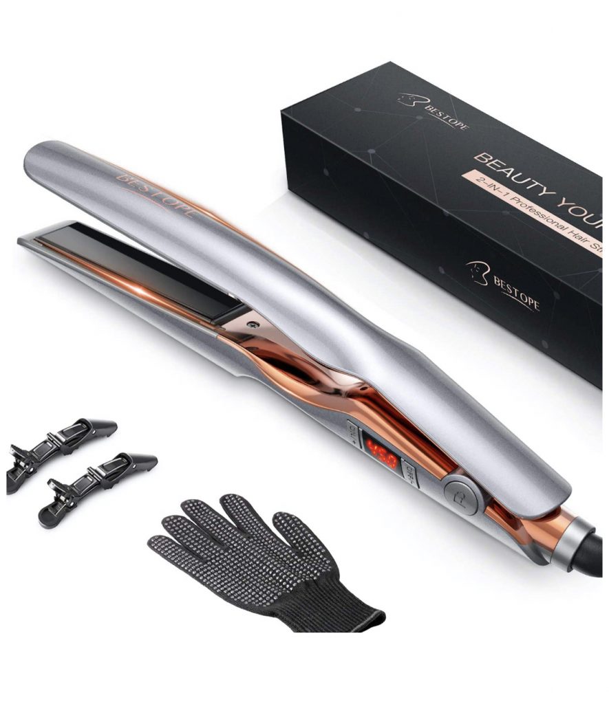 2 in 1 Hair Straightener and Curler $12.80(Reg.$31.99) | Free Tastes Good!