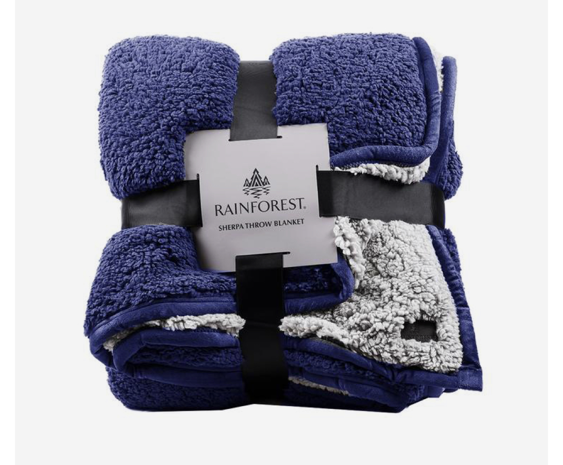 Sherpa 2-Ply Throw Blanket $14.99(Reg.$39) | Free Tastes Good!